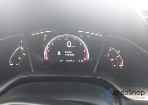 2020 Honda Civic Sport z USA, uszkodzony, nr VIN 2HGFC2F89LH591361